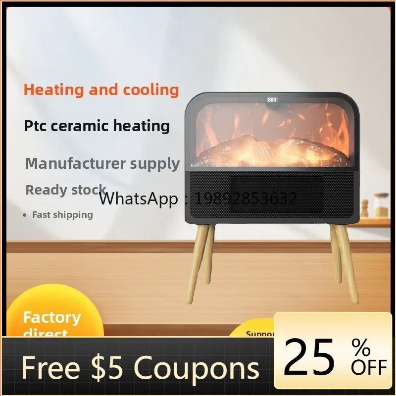 cc25 Heater Cross-Border Home Office Fast Heating Fan Energy-Saving Ceramic Electric Heater New Model