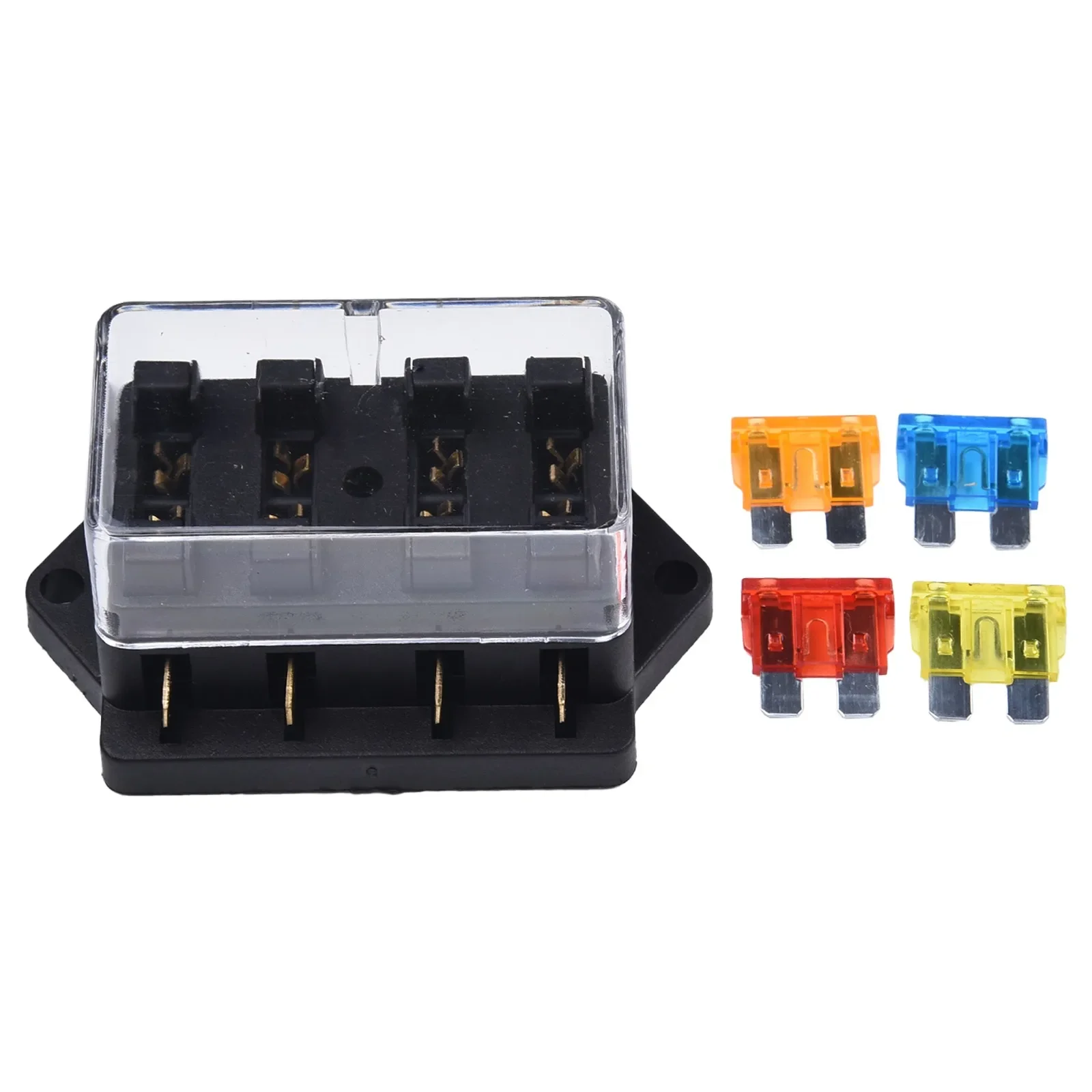 

Easy To Use High Quality Quick Installation Circuit Fuse Car Non Deformation Anti Corrosion Fuse Box Block Holder