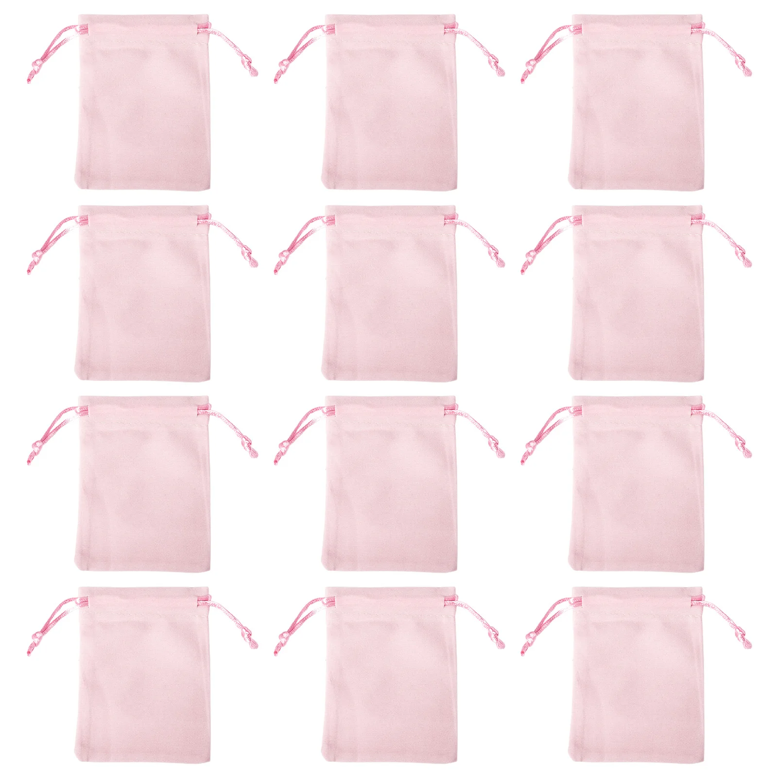 20pcs Velvet Jewelry Bag Packing Pouches Drawstring Velvet Bags For Jewelry Necklace Packaging Wedding Display Packing Gift Bags