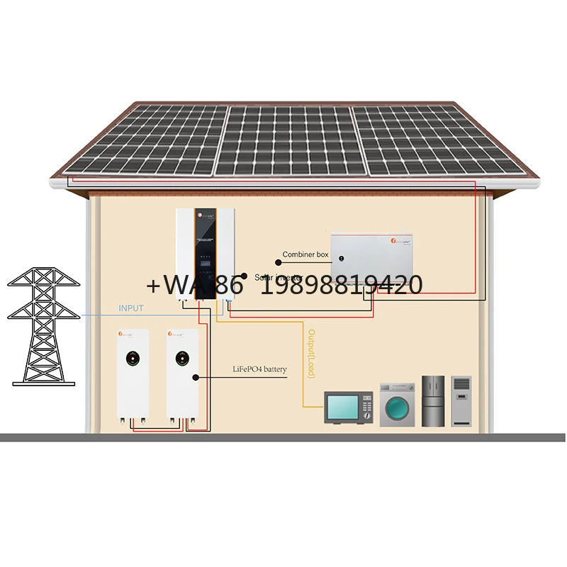 5kw 10kw 15kw 20kw 30kw Off-grid Photovoltaic Complete Solar Kit Home Power Systems
