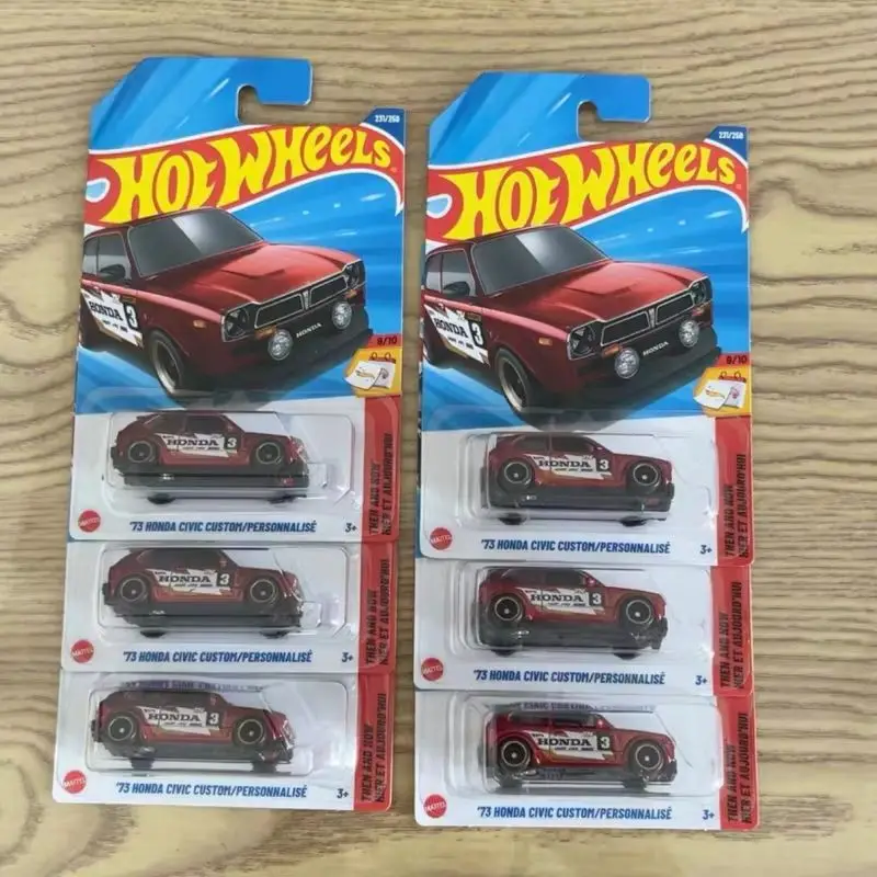 [Hotwheels] nuevo modelo de coche de aleación roja de edición limitada a escala 1/64, nuevo adorno de decoración de escritorio coleccionable genuino, regalo de cumpleaños