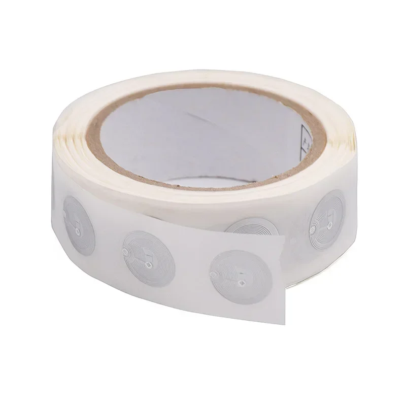 5/10pcs 25mm UID Rewritable Chip NFC Sticker S50 1K Lable RFID Card 13.56MHz  Block 0 Writable Laber Copy Clone ISO 14443A