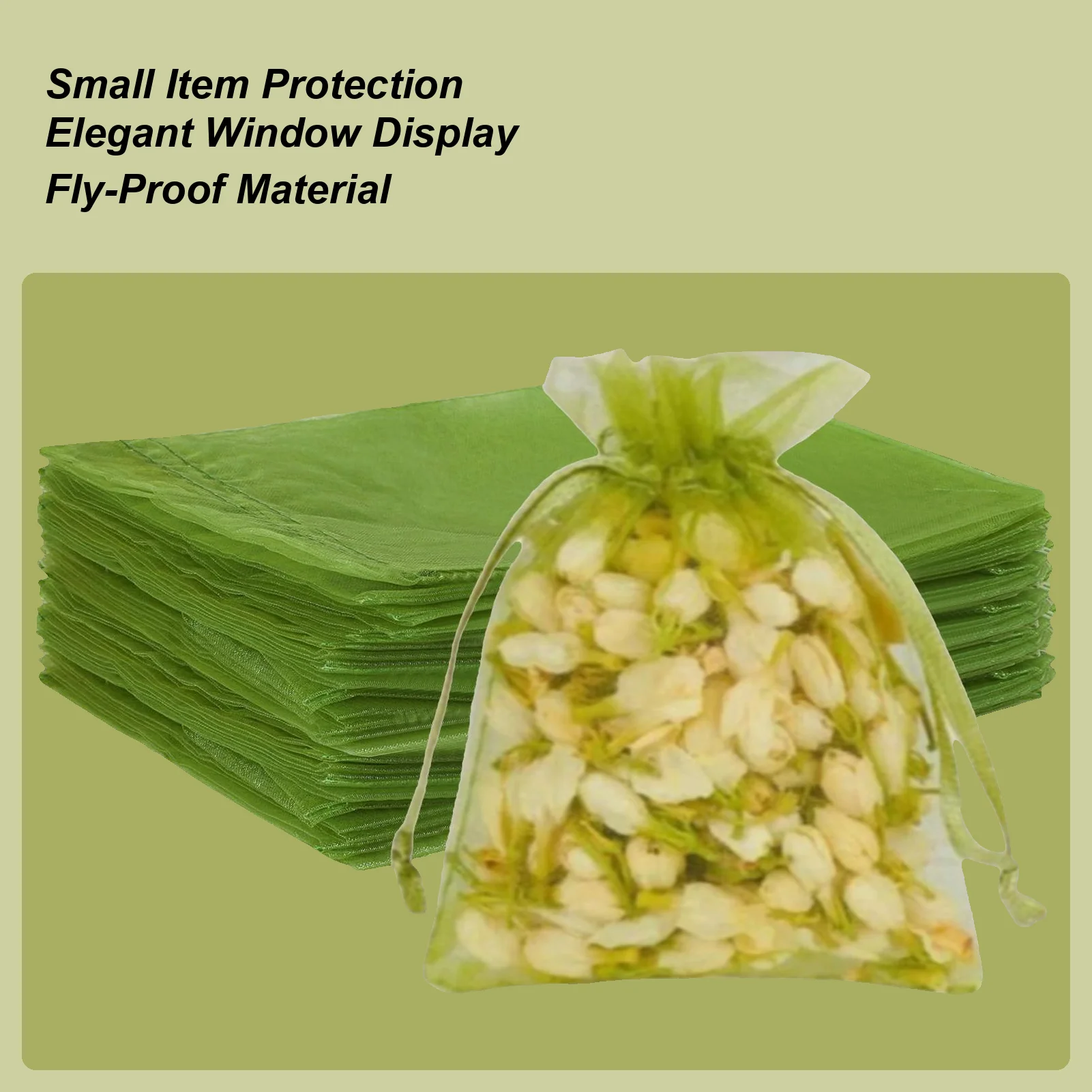 

Mesh Bags For Vegetables Drawstring 200 Pieces Fruit Net Home Daily Supplies For Gathering Tomatoes Vegetables Trellis