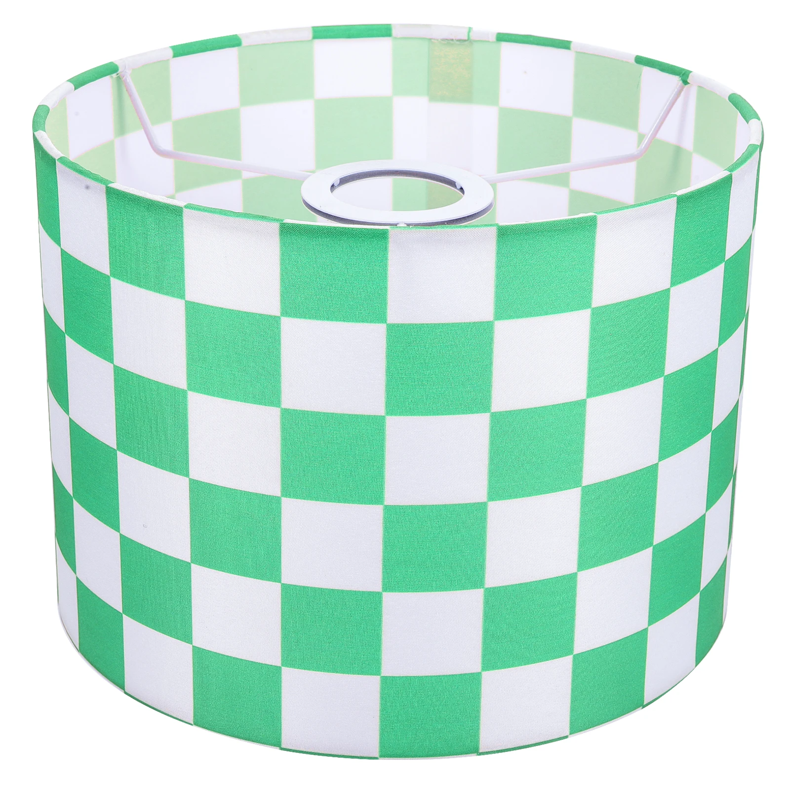 

Льняной абажур в клетку с флагом, клетчатые абажуры, настенный квадратный черный пол, металлический офис