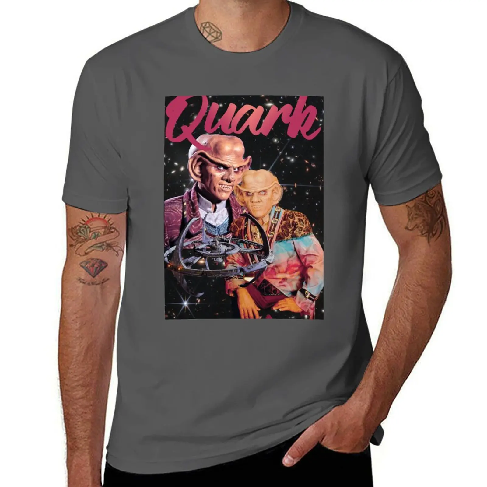 

Quark Image T-Shirt Comfort Stretch Tee Shirt