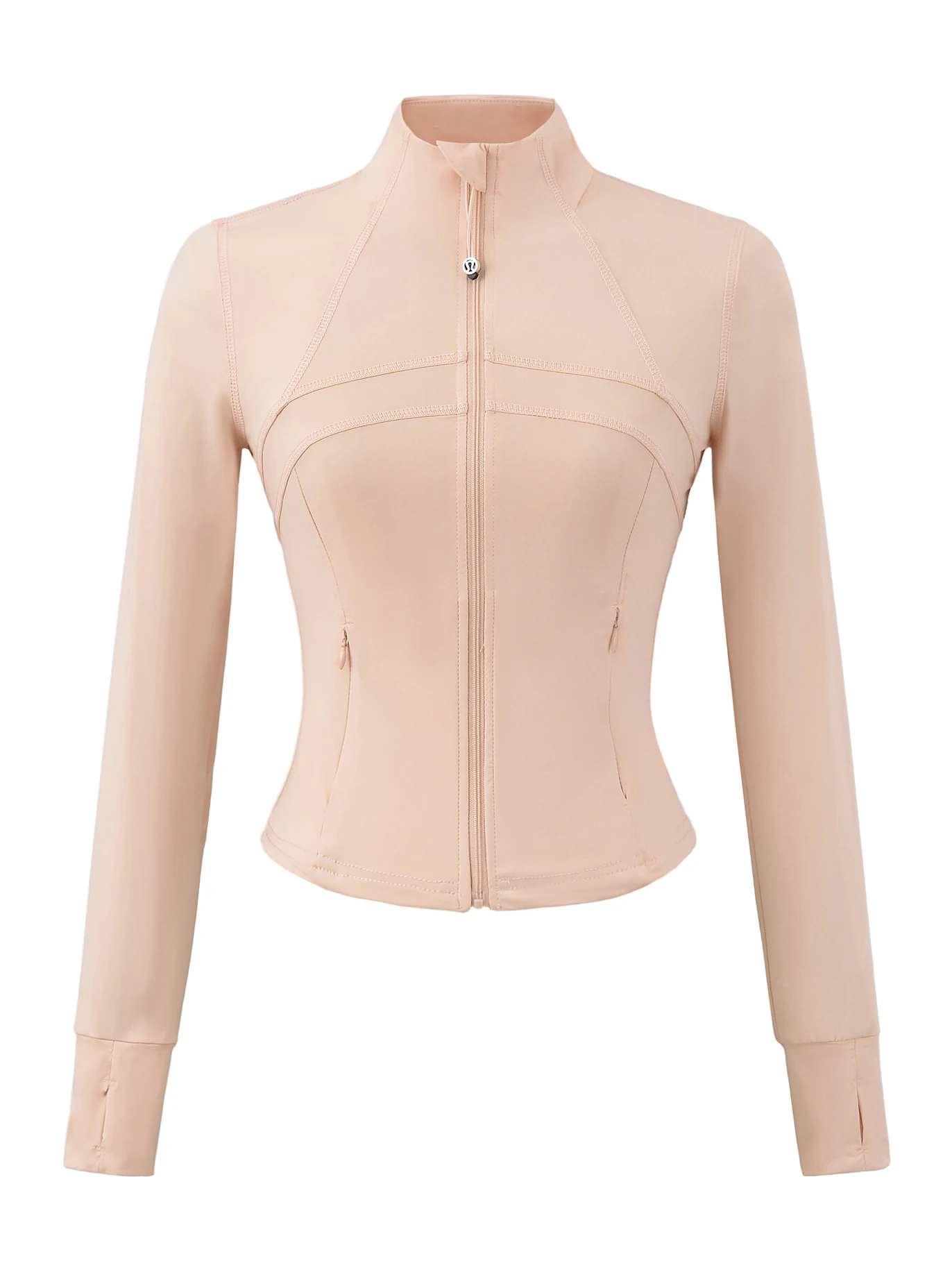 

Американский Sle ort Slim Fit Jaet, женский летний спортивный топ с защитой от солнца, воротник-стойка на молнии, сексуальная талия, верхняя одежда