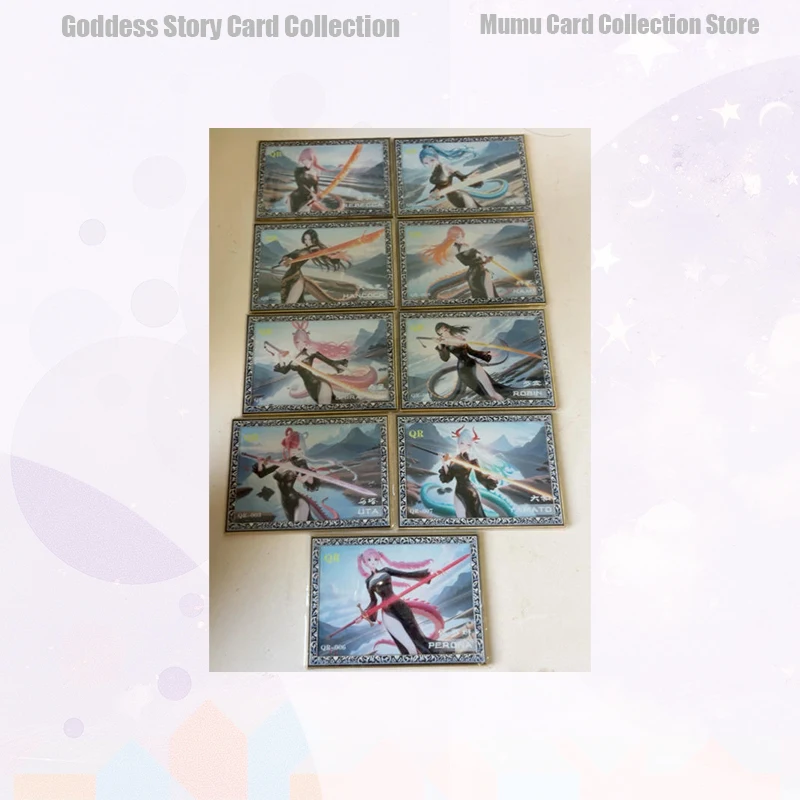 Japanese Anime ONE PIECE Metal Collector's Cards Nefertari D Vivi Yamato Boa Hancock Perona Vinsmoke Reiju Collectible Cards