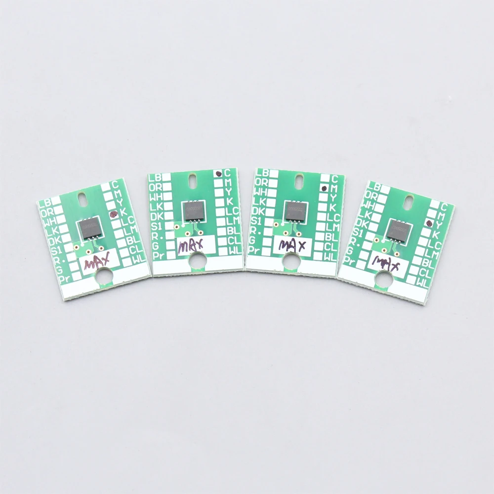 6 color For Roland SOLJET PRO4 XF640 XR640 chip permanent chip Eco Solvent Max 2 permanent chip K C M Y LC LM Eco sol Max 2