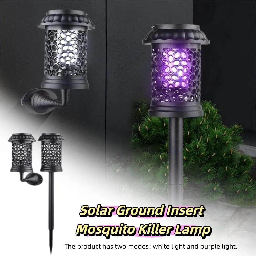 lampada-mata-mosquitos-solar-a-prova-d'Agua-com-choque-eletrico-armadilha-de-insetos-solar-de-chao
