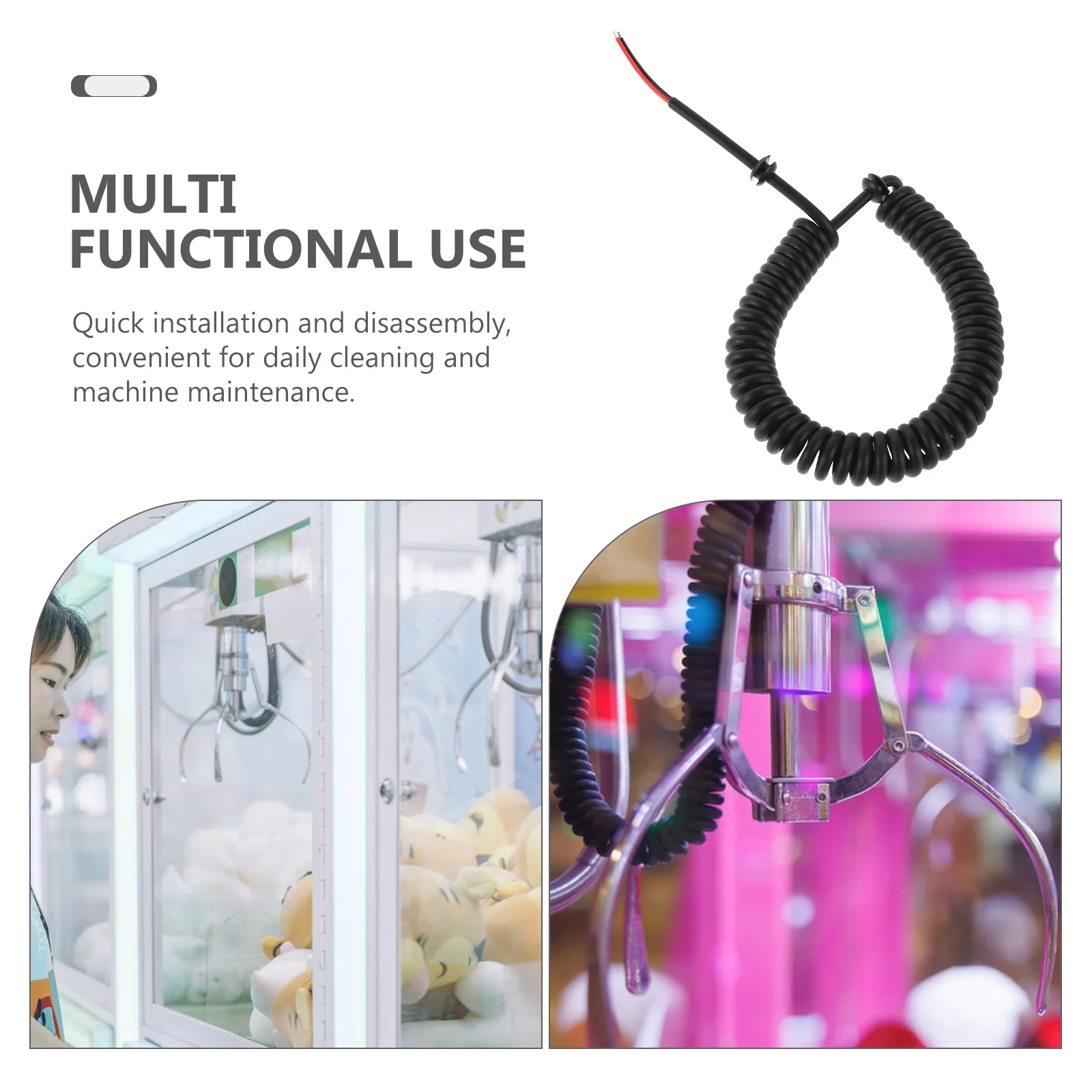 

Universal Claw Machine Spring Wire High Tension Replacement Parts Easy Install Claw Arm Accessories Game Machine Spare Parts