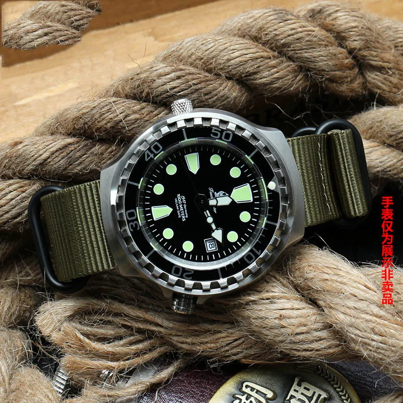 Nylon strap 18mm 20mm 22mm 23mm 24mm for luminox 3051 3080 3150 8800 Waterproof Watch Strap Army Sport Watch Accessories