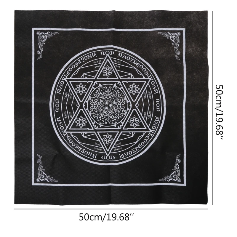 Tarot Tablecloth Fate Guidance Board Game Divination Rug Divination Tarot Cloth