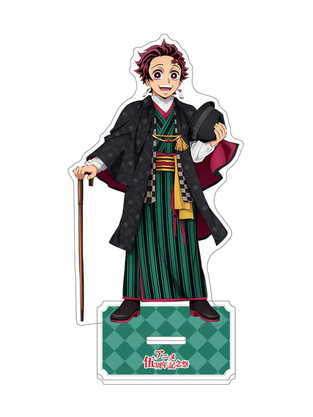 

Anime Demon Slayer Kanroji Mitsuri Tokitou Muichirou Cosplay Double Face of Sandwich Standing Sign Exquisite Delicacy Ambitus