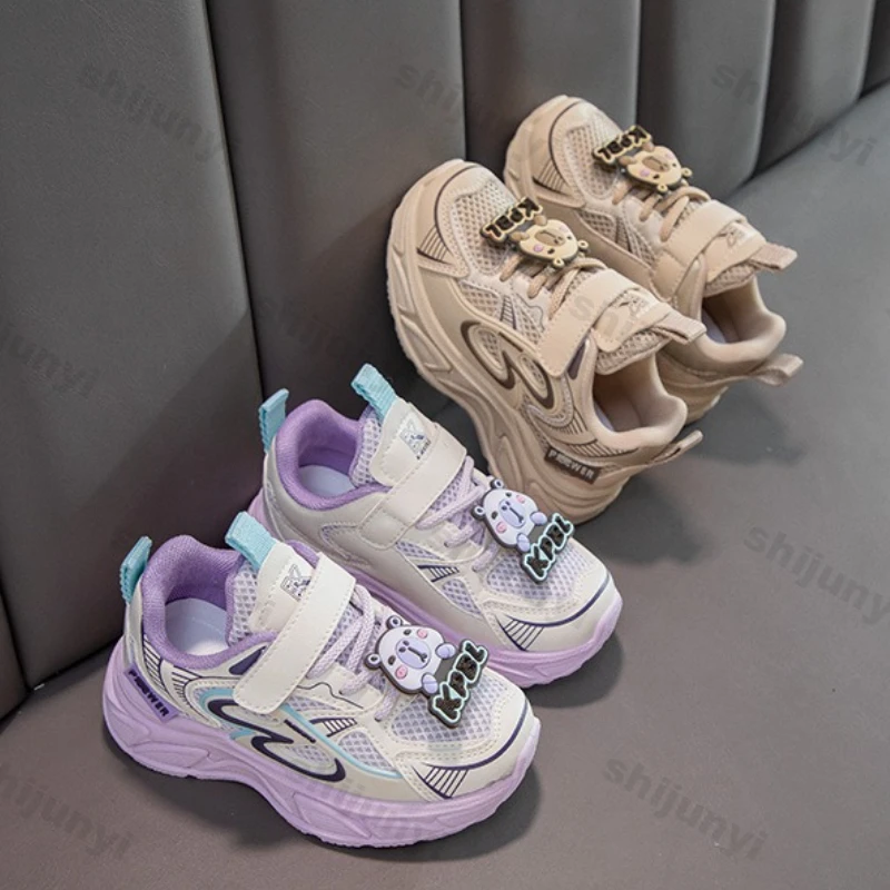 

Boys Sneakers Spring Autumn Breathable Girls Non Slip Comfort Running Shoes Lightweight Soft Sole Outdoor Children Casual Shoes