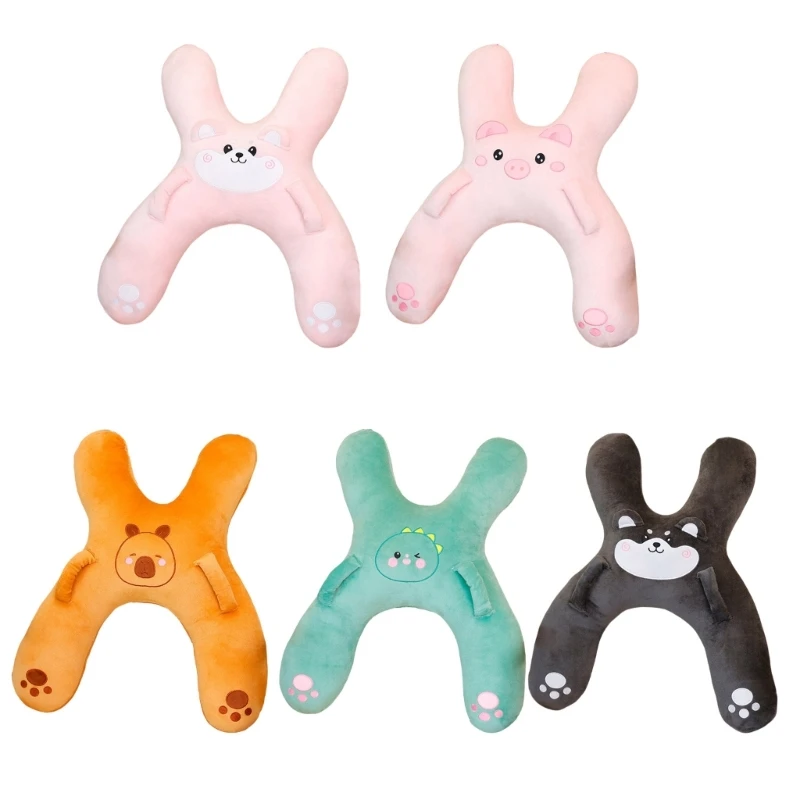 

Cartoon Themed Car Neck Rest Pillow MultiPurpose Cushion For Sofa Office Travel Use 15UB