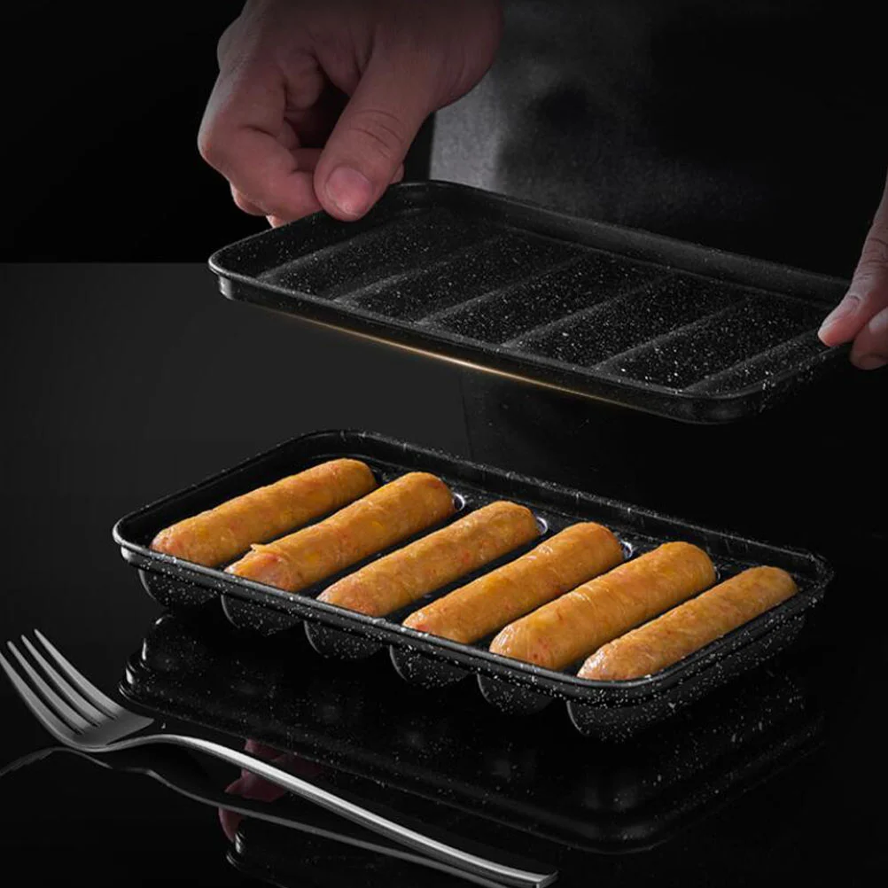 Coffee Metal Sausage Mold Child Buns Roasting Pan Mini Molds Stainless Steel Making Hot Dog