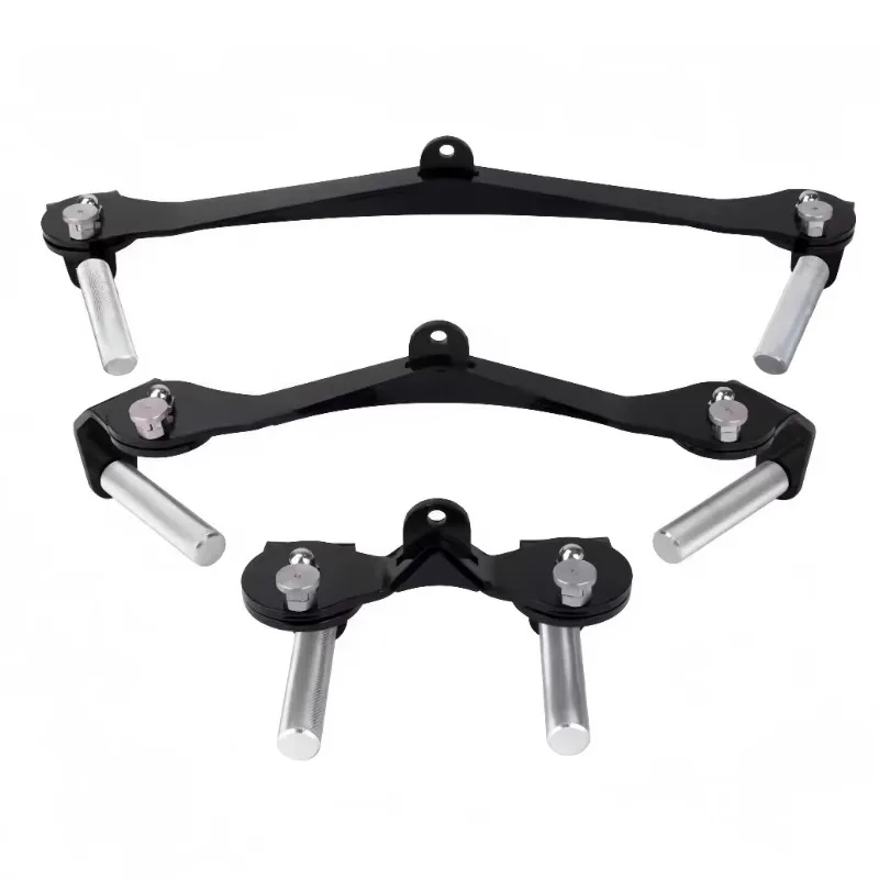 New Arrival Mag Cable Handle Set, Low Pulley Lat Pulldown Attachment Bar, Gym Strength Training Accessories