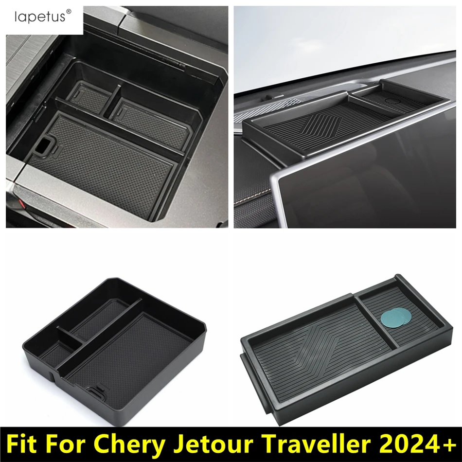 

Dashboard Instrument Screen Storage Box / Armrest Container Pallet Phone Box Accessories For Chery Jetour Traveller 2024 2025