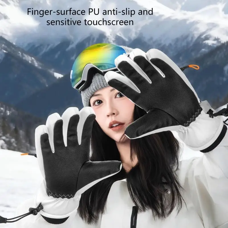 

Cold Weather Outdoor Gloves Ski Mitts With Comfortable And Soft Inner Lining For Extreme Cold Protections 69HD