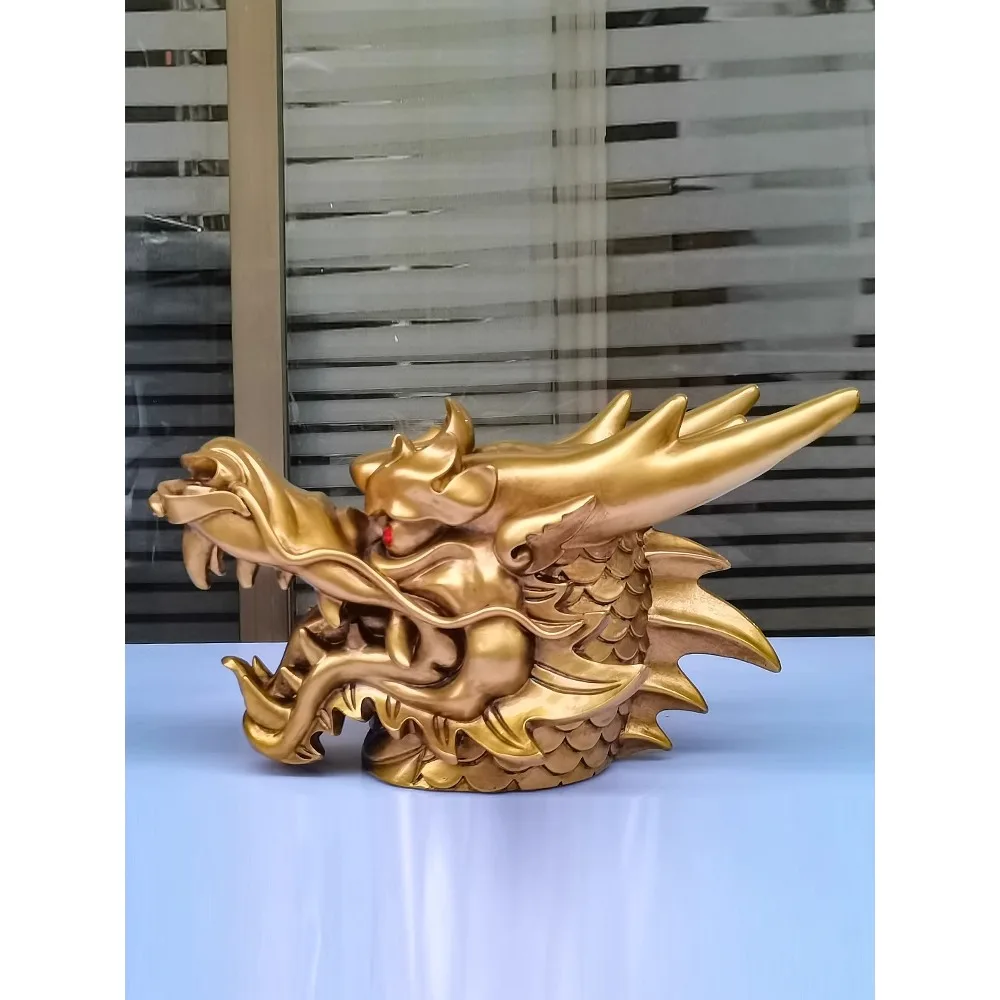 

Decorations of Bronze Dragon, Lucky Dragon mascot handicrafts, Bronze Home Dragon, Living Room, Office, Wine Cabinet Jewelry