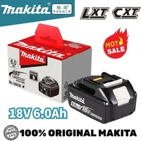 New Makita 6Ah for Makita 18V  Power tool Battery BL1840 BL1830B BL1850B BL1850 BL1860 BL1815 Replacement Lithium Battery