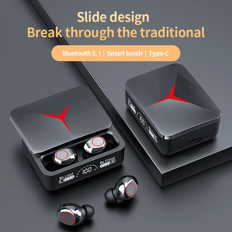 TWS Wireless Headphones Gaming Earphone Bluetooth 5.1 Sports Earbuds Surround 3D Music Headset For iPhone Xiaomi Samsung Huawei — product photo 1 of 1