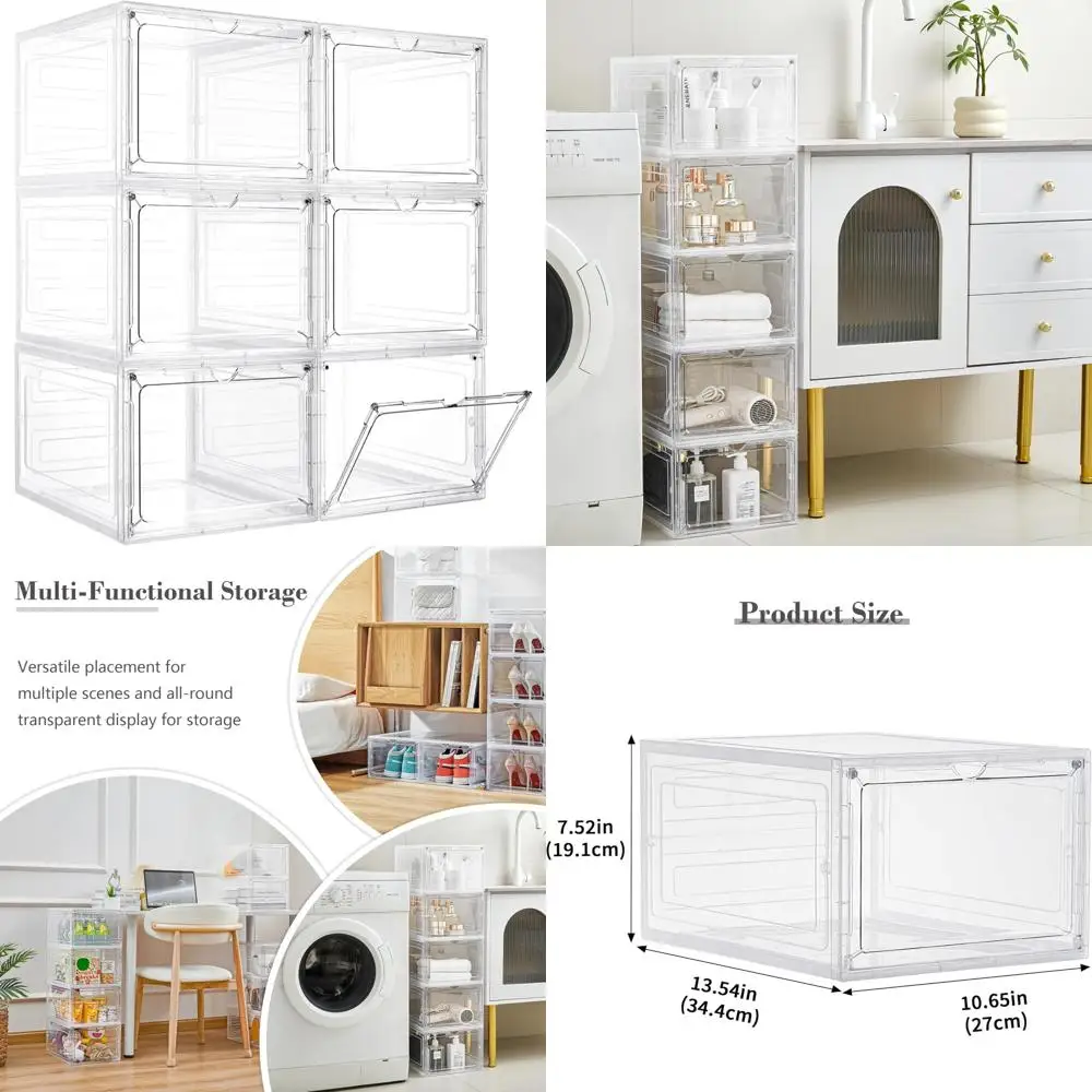 6-Pack Clear Acryli… - image