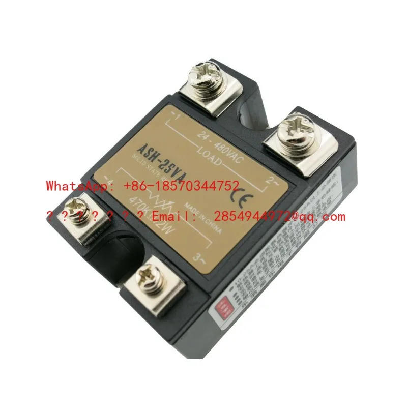 

2026 10-120A Однофазный твердотельный регулятор ASH-25VA Потенциометр