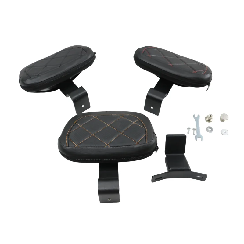 

Motorcycle Front Driver Rider Backrest Pad for Harley Touring CVO Road Electra Glide 2009-2022