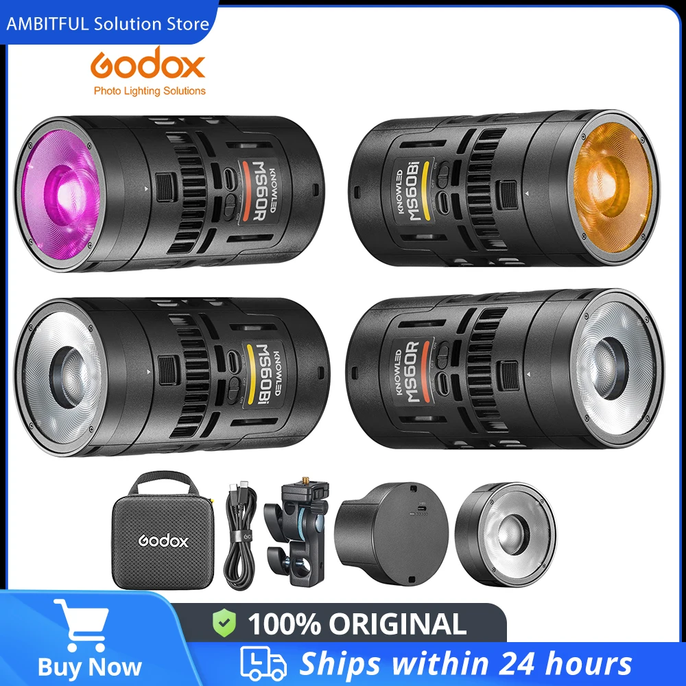 مراجعة وتحليل مصباح LED Godox RS60R: مراجعة شاملة لمستخدمي MS60R