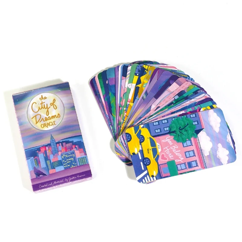 The City of Dreams Oracle Deck Divination Fate Tool 35-Karten-Orakel-Deck-Brettspiele