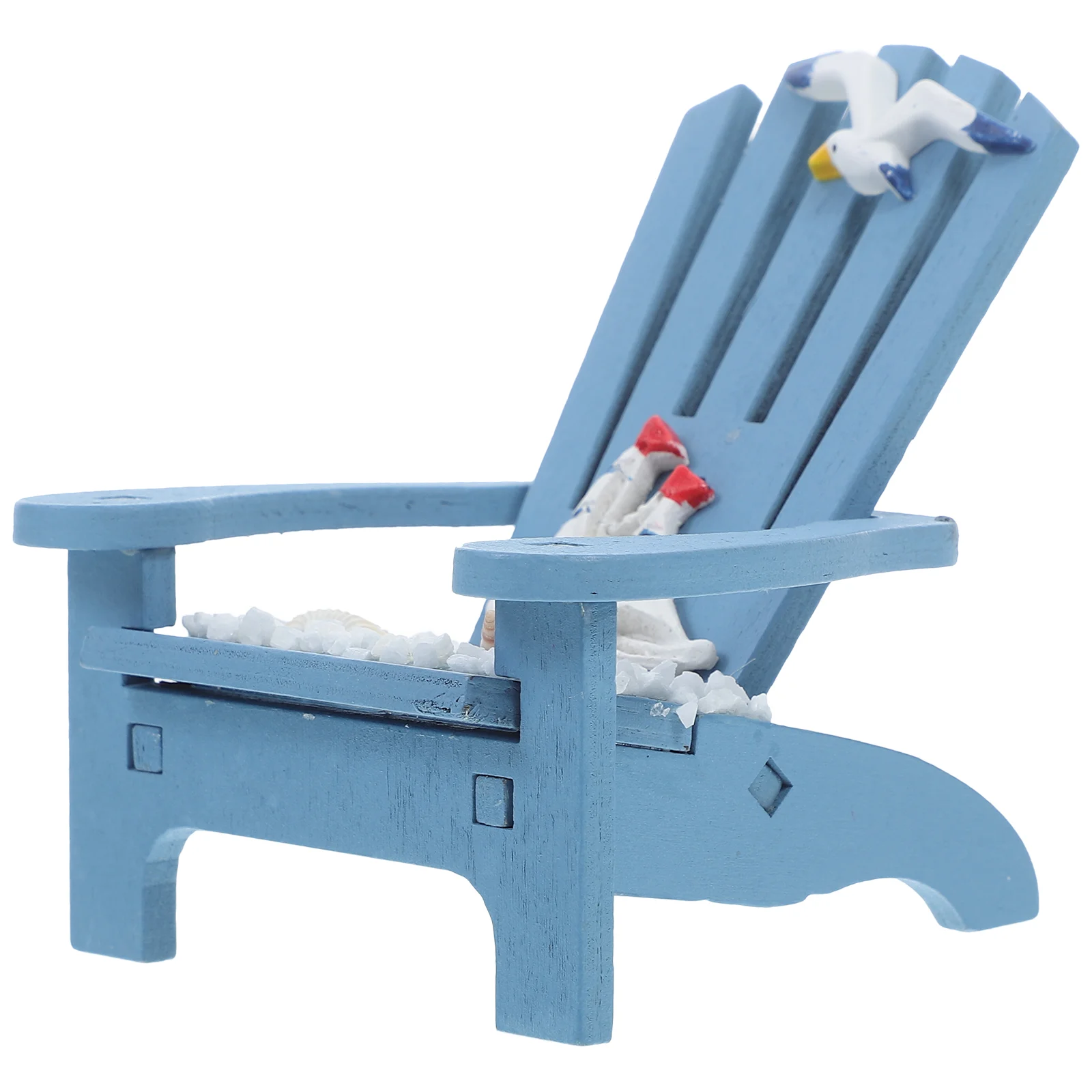 Miniature Lounge Chair Prop Beach Decoration Chairs Ornaments Desk House Aesthetic Room