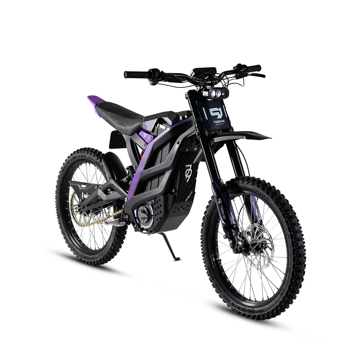 All-Terrain 72V 10000W Central Motor Electric Dirtbike Fast Speed Full Suspension Aluminum Alloy Frame Electric Mountain Bike
