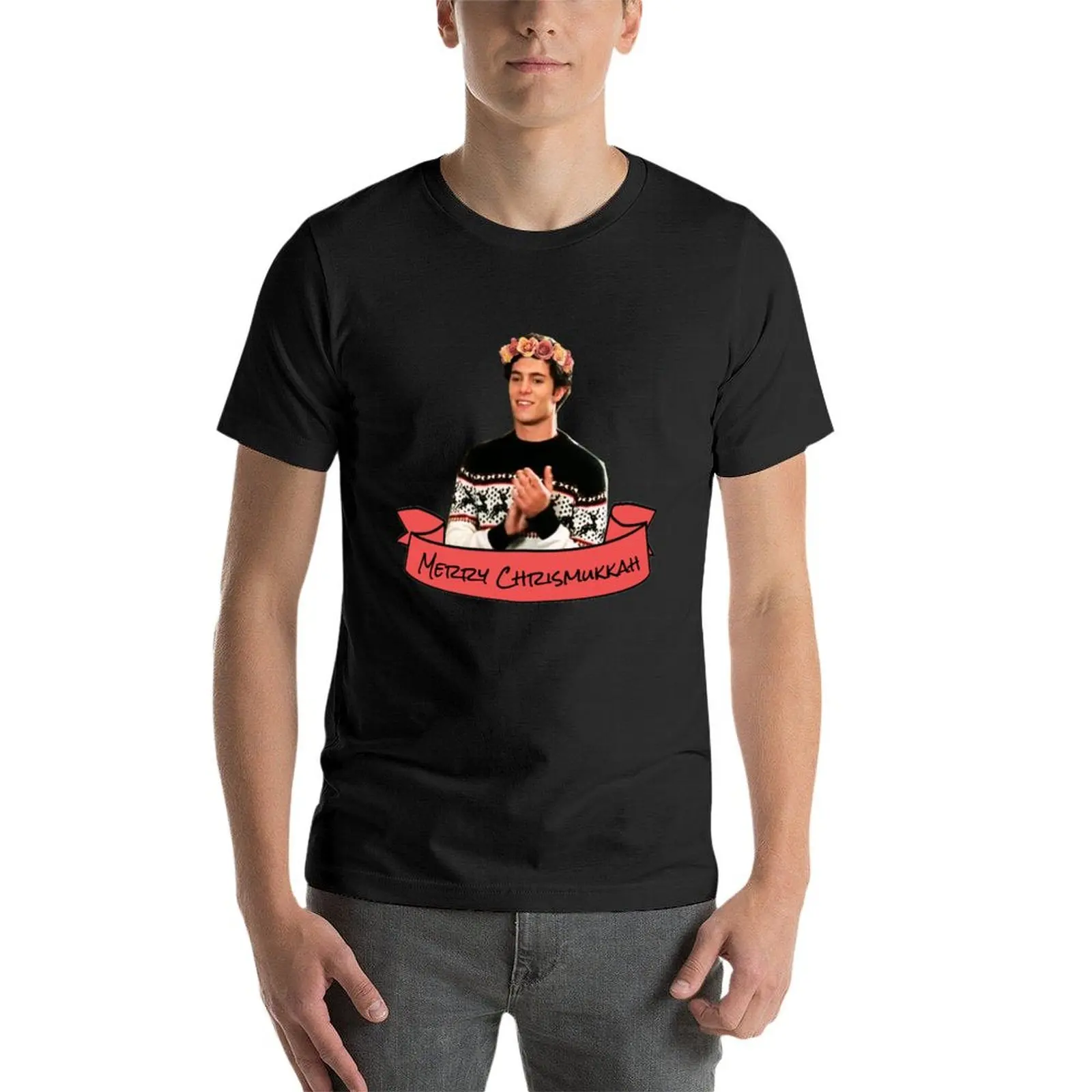 Frohe Chris mukkah Seth Cohen Blume Krone T-Shirt Sommerkleid ung Jungen Weiß Anime Kurzarm T-Shirt Männer