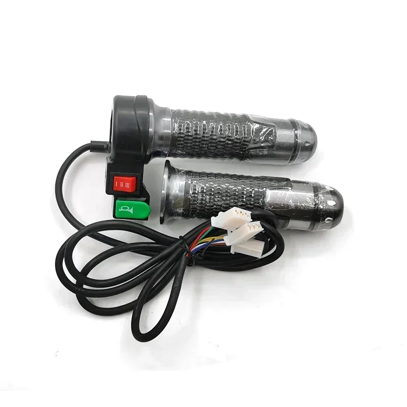 12V-72V Universal lenker griffe Drei-Gang-Gaspedal mit Drehgriff für Citycoco-Elektroroller-Fahrrad zubehör – Detail 6
