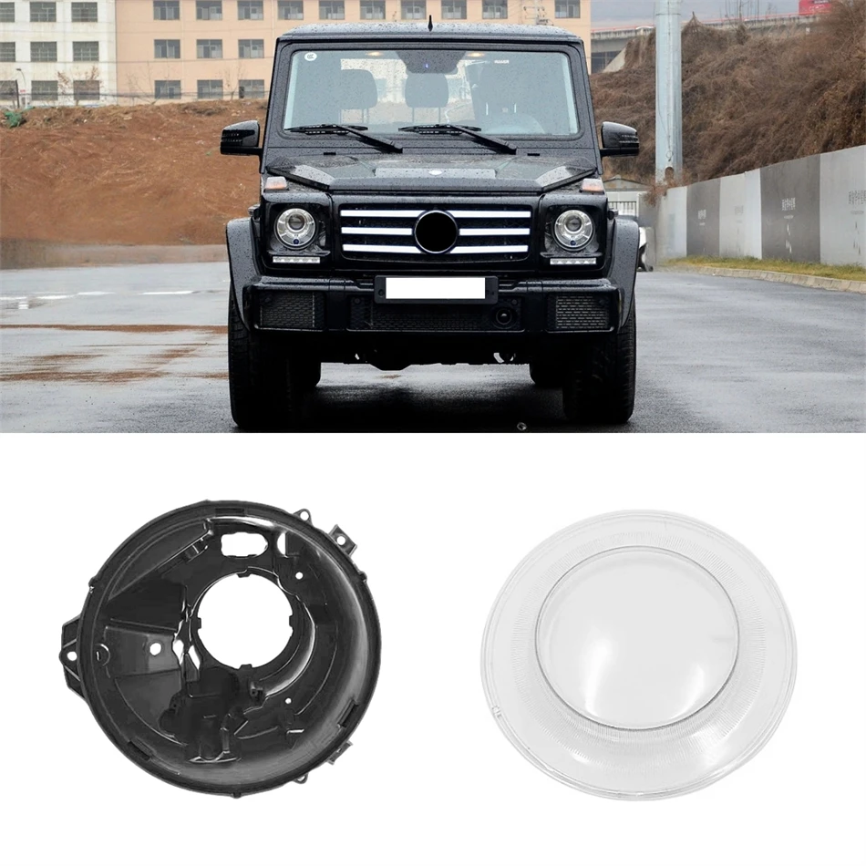 For Mercedes Benz G Class W463 2007-2018 G500 G55 G63 G400 Articles Cars Base Head Lamp Shell Rear Lamp Holder Headlight Shell