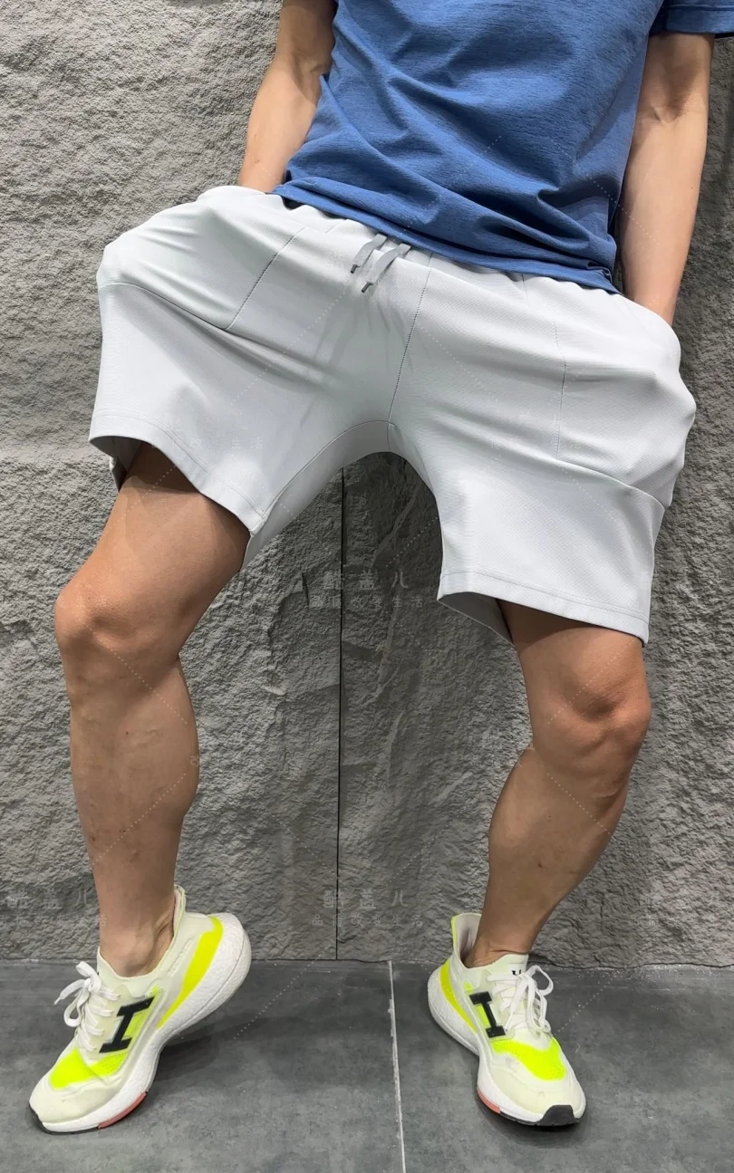 

Comfortable Men's Summer ort Pants Double Zipper ket Elastic Waist Casual Faionable Straight Leg Spring Summ...