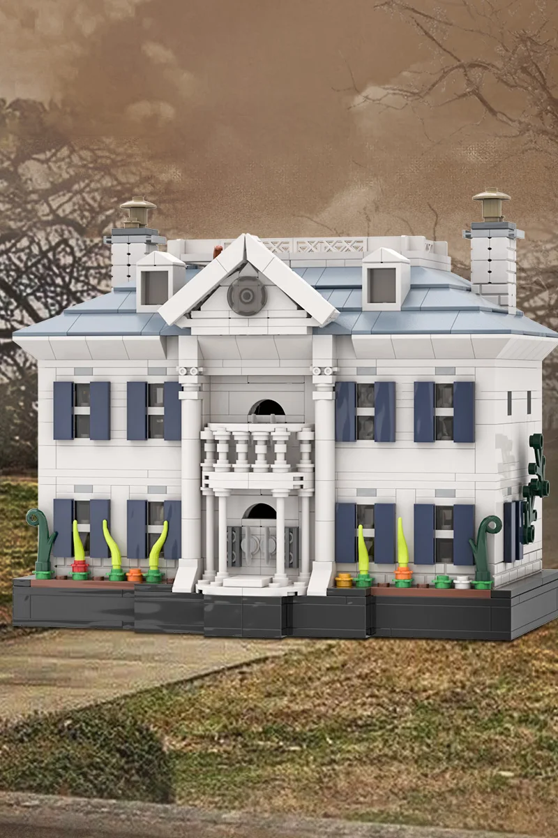 MOC Braved juego de bloques de construcción modelo película Braved juego aventura casa arquitectura ladrillos creativos juguetes niños regalos de cumpleaños