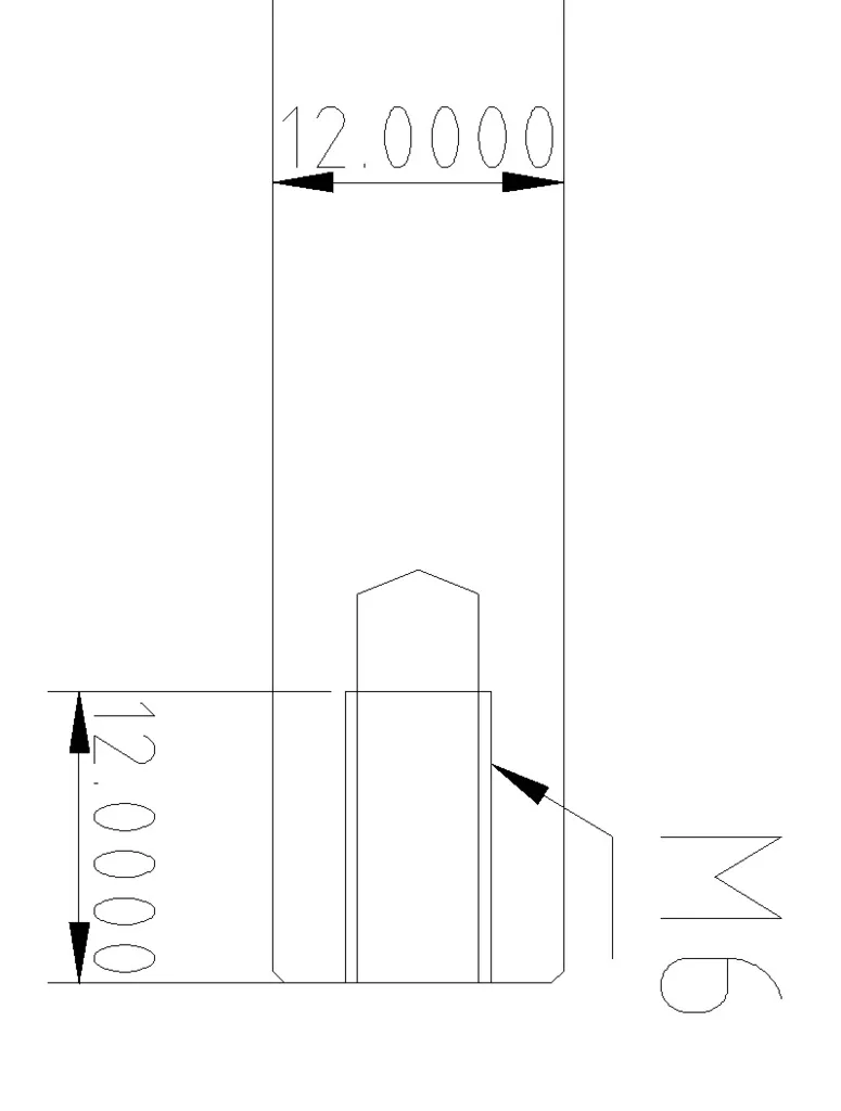 End machined cost for linear shaft 12mm, length of 360mm