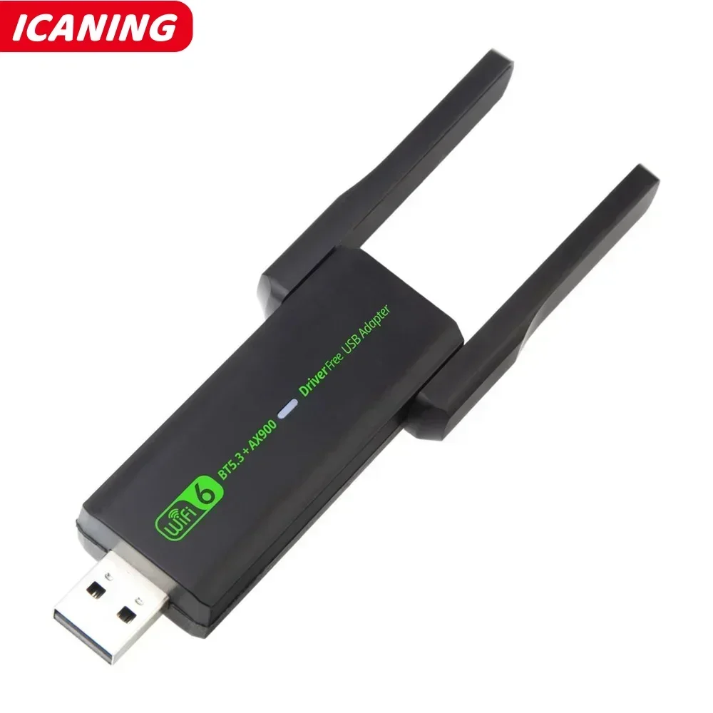 AX900 USB WiFi 6 Bluetooth 5.3 Adapter 2in1 Dongle Dual Band 2.4G&5GHz USB WiFi Network Wireless Wlan Receiver