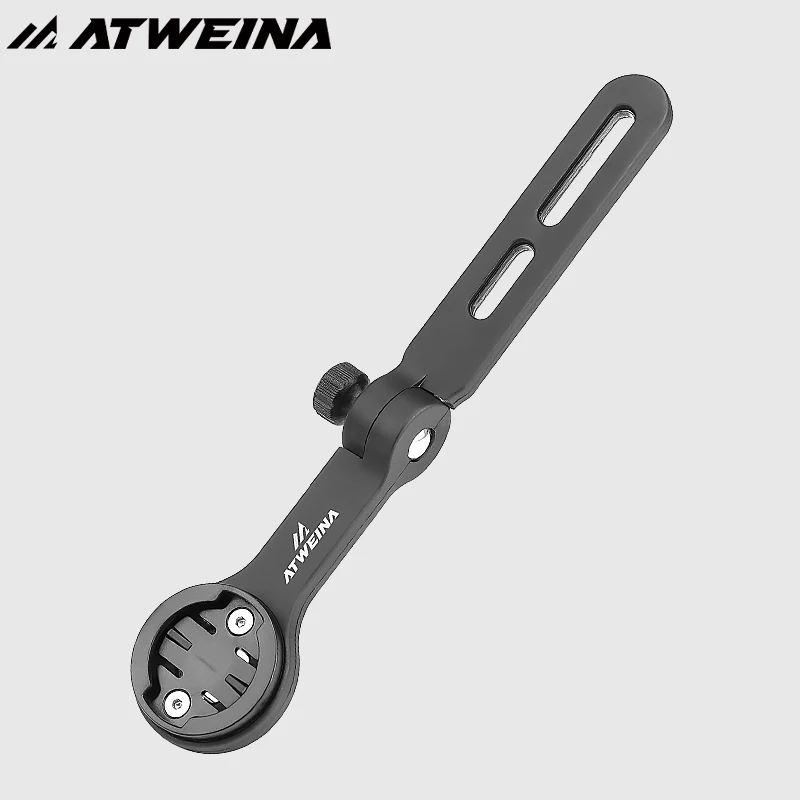 

Universal Bike Computer Mount Aluminum Alloy 180° Adjustable Holder Compatible with Speedometer Light Camera for Road Bike