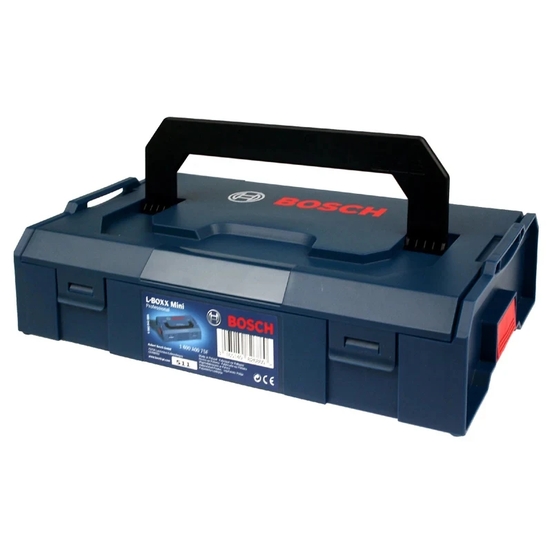 Bosch 1600A007SF L-Boxx Tool Accessories Case Mini Storage Box Durable Parts Stackable Plastic Hard Storage Part Tool Box