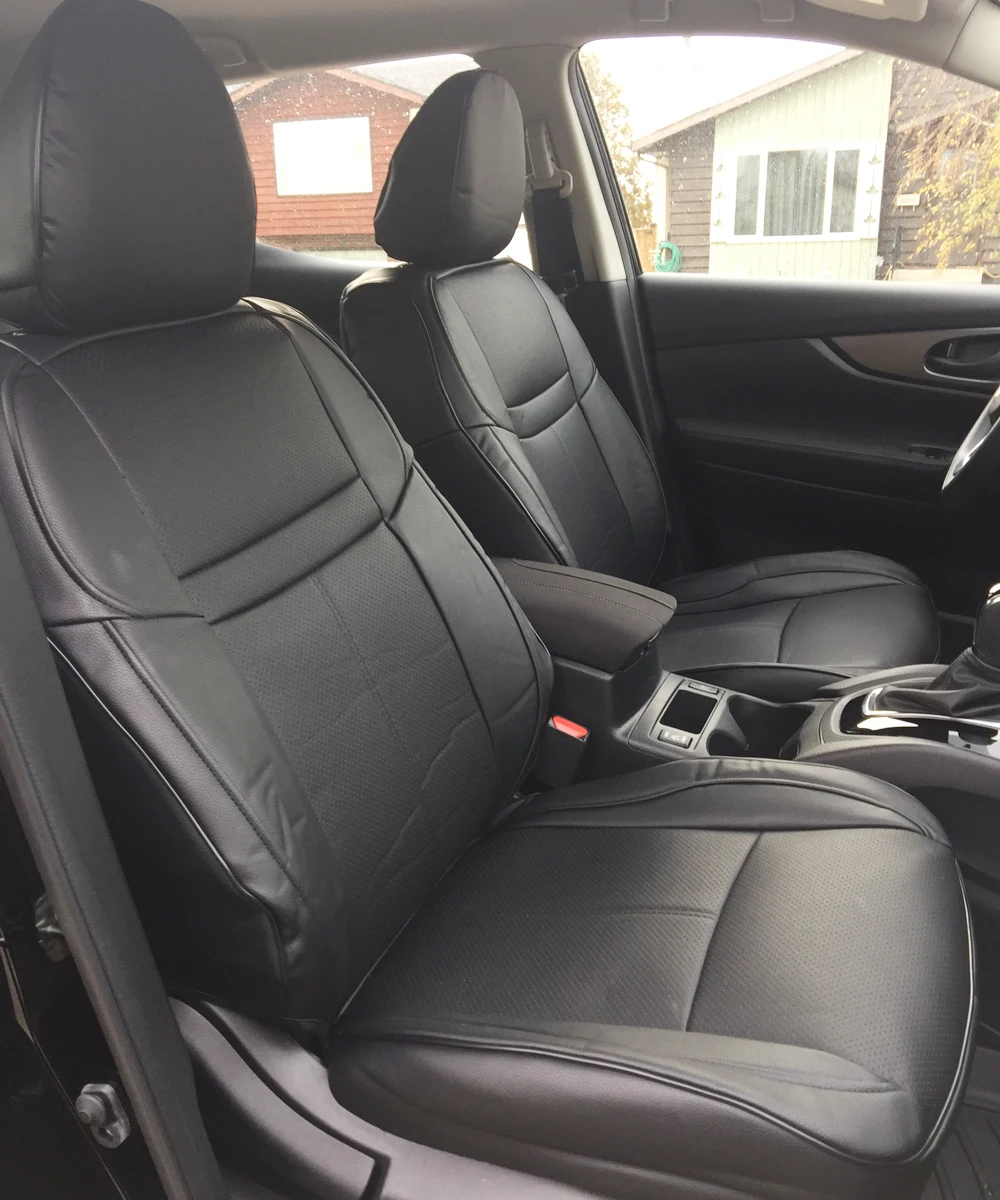 

Чехлы на сиденья для Nissan Qashqai 2021 2020 2018 2019 2016, кожаные опоры для сидений из ПВХ на заказ, аксессуары для салона автомобиля, 11 шт./компл.