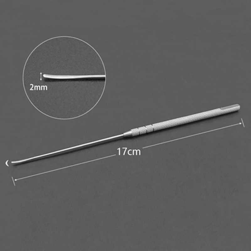 Professional ear picking tools Stainless steel ear lift ultra-thin ear lifting shovel Tweezers ear scoop ear picking earwax hook