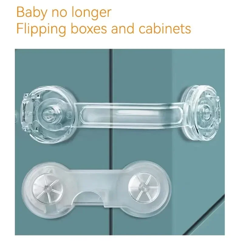 

6 шт., защитная пряжка, замки для детского шкафа, ремень для ящика, детский антиоткрывающийся замок для холодильника, защитная пряжка для дома