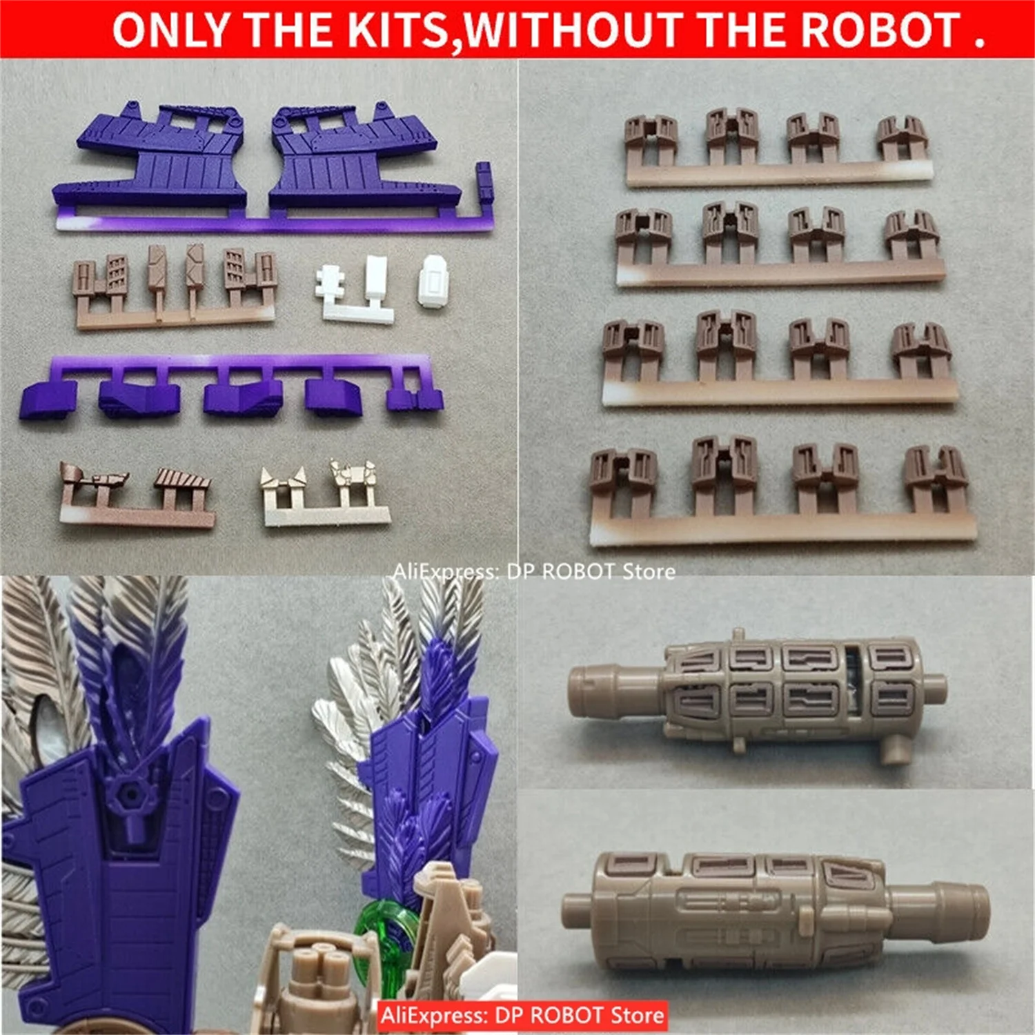 Filler Upgrade Kit For Legacy United Beast Wars Universe Tigerhawk Figure Accessories