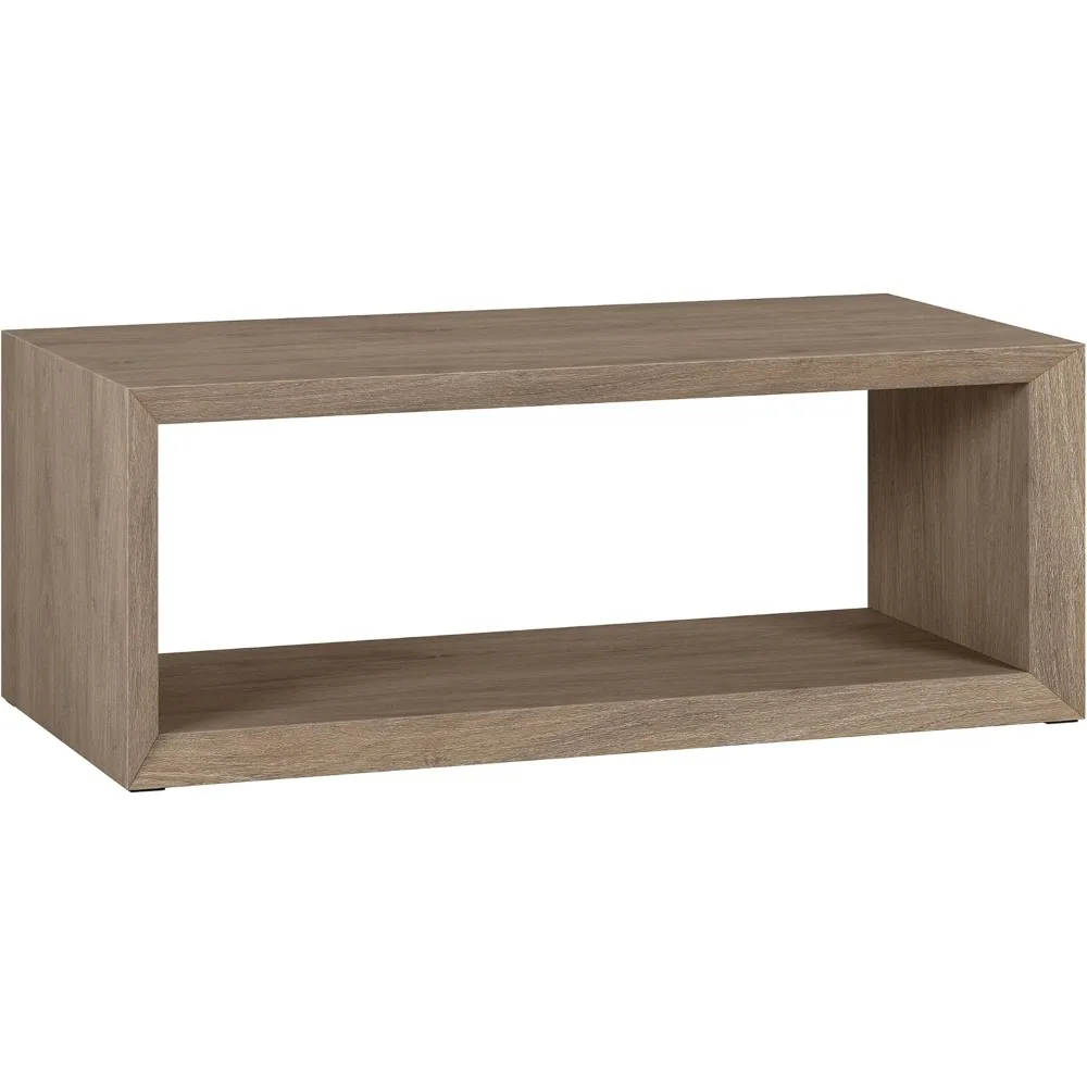 

Osmond Coffee Table, 48" Wide,Grey 23.38"D x 48"W x 18"H