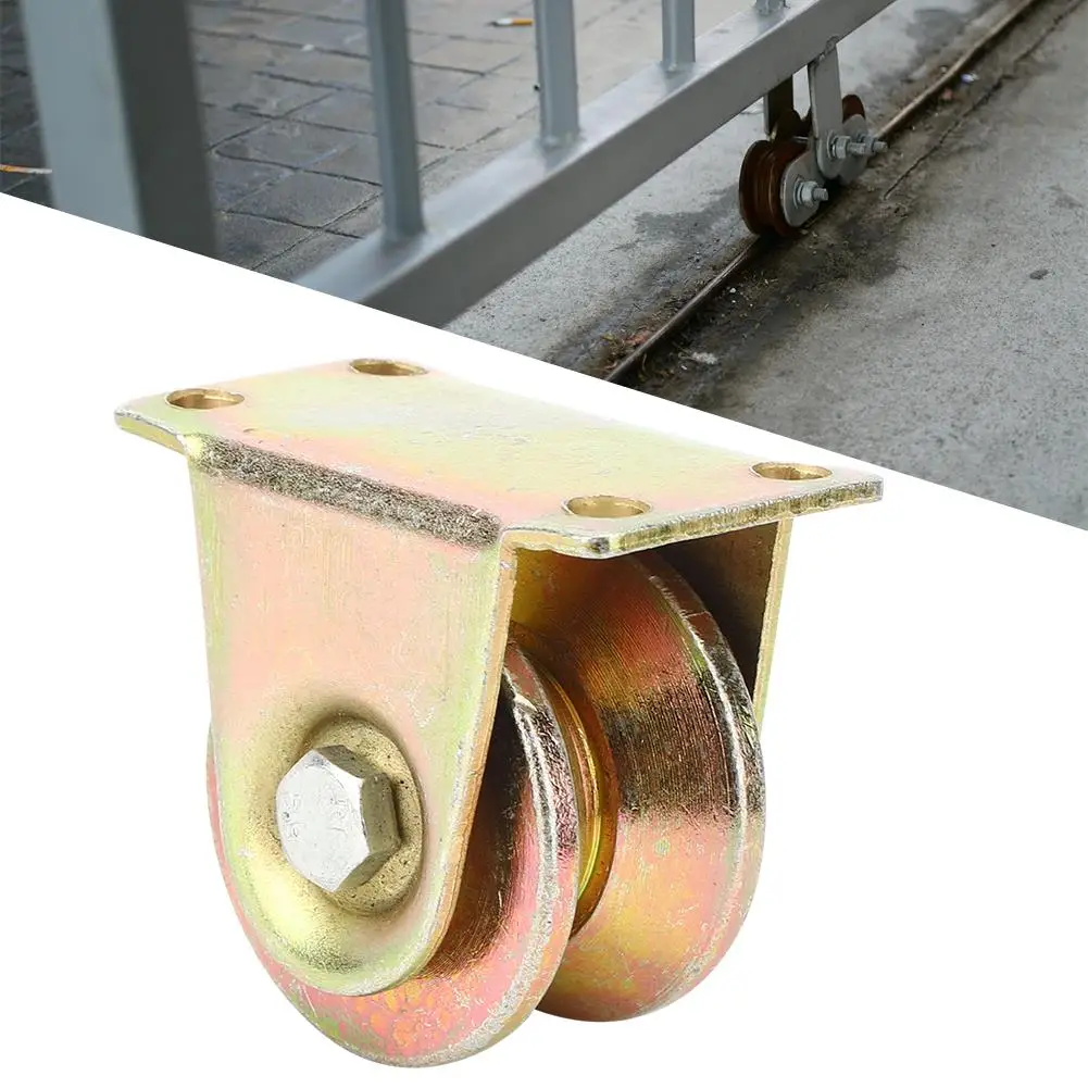 V Wheel Heavy Duty Sliding Door Pulley for inverted Track, Industrial Gate Bearing Roller