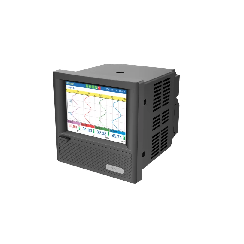 2026-Universal Signal Input Chart RS485 Paperless Recorder Color LCD Display Aluminum Alloy Shell 18-Month