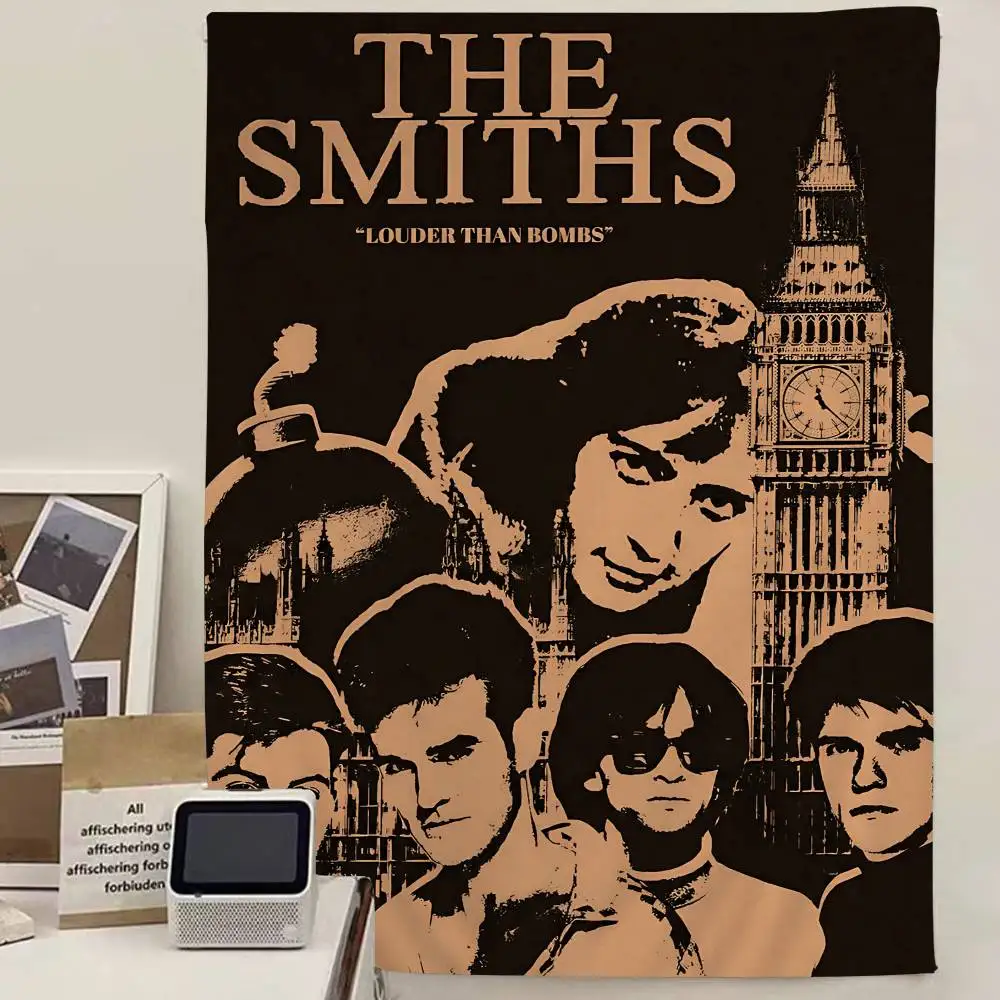 Indie Rock Band The Smiths Colorful Tapestry Wall Hanging Cheap Hippie Wall Hanging Bohemian Wall Tapestries Mandala Wall Sheets